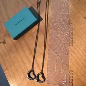 Tiffany & Co. open heart necklace